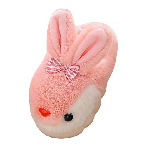 Generisch Hausschuhe Kinder Jungen Mädchen Barfussschuhe Rutschfester Hausschuh Leichte Slippers aus Wolle Barfussschuhe House Indoor Schuhe Lauflernschuhe von Generisch