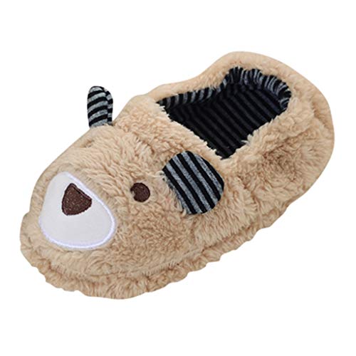 Generisch Hausschuhe Kinder Winter Erwachsener Slipper Leichte rutschfeste Indoor Pantoffeln Warm Fleece Slippers Atmungsaktive​Weich Kleinkinder Schuhe ​Unisex von Generisch
