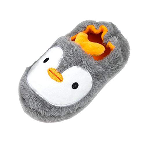 Generisch Hausschuhe Kinder Winter Erwachsener Slipper Warme Gepolsterte Plüsch Pantoffeln Indoor Rutschfester Tierpantoffel Hausschuh House Indoor Schuhe Lauflernschuhe von Generisch