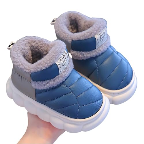 Generisch Hausschuhe Mädchen Warme Schaum Sohle Winterstiefel Fuzzy Gefütterte Slippers Flachem Pantoffeln Hineinschlüpfen Freizeitschuhe Lässige Bequeme Winterschuhe von Generisch