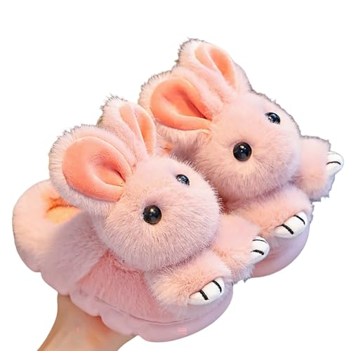 Generisch Hausschuhe Mädchen mit Hasen Motive Barfussschuhe Kinder Offener Hineinschlüpfen Slippers Kids Rutsch Freizeitschuhe Plüsch Breite Schuhe Süß Winter Pantoffeln Generisch Hausschuhe Mädchen mit Hasen Motive Barfussschuhe Kinder Offener Hineinschlüpfen Slippers Kids Rutsch Freizeitschuhe Plüsch Breite Schuhe Süß Winter Pantoffeln von Generisch