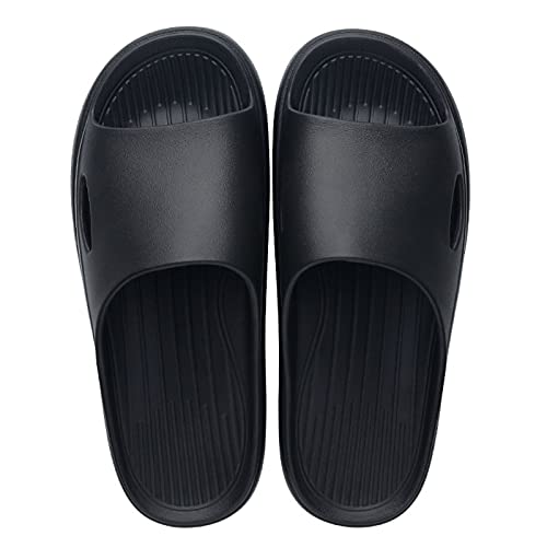 Generisch Hausschuhe Pantoffeln Badesandalen rutschfest Outdoor-Hausschuhe, weiche, Dicke, rutschfeste Sohlen, Paare, super Badeslip, Herren-Slipper Hausschuhe Eva Super Weich rutschfest Badeschuhe von Generisch