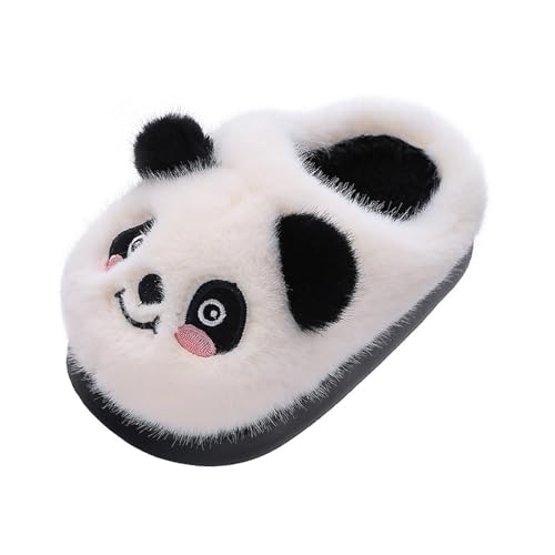 Generisch Hausschuhe Tiere Warm Winter Gefütterte Hausschuhe Elegant Pluesch Feste Sohle Slipper Soft Fluffy Wide Fit Hauspantoffeln Leicht rutschfest Hauspantoffeln Pantoffeln Set Gäste von Generisch