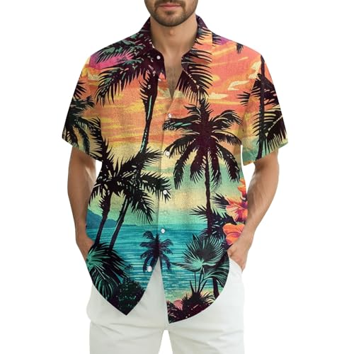 Generisch Hawaii Hemd Herren Kurzarm Hawaiihemden Männer Funky Blumen Knopfleiste Freizeithemden Sommerhemd Strandhemden 70Er Jahre Outfit Herren Generisch Hawaii Hemd Herren Kurzarm Hawaiihemden Männer Funky Blumen Knopfleiste Freizeithemden Sommerhemd Strandhemden 70Er Jahre Outfit Herren von Generisch