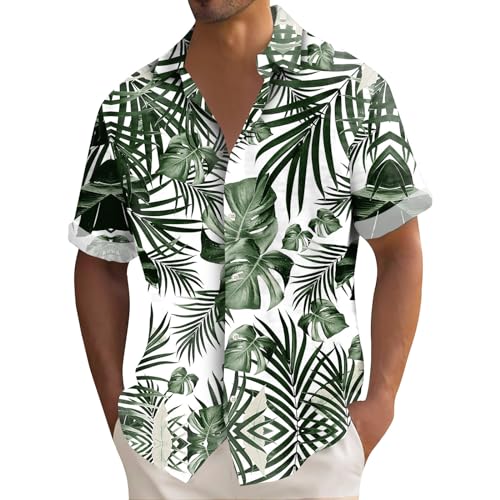 Generisch Hawaii Hemd Männer Button-Down-Kragen Kurzarm Sommer Knopfleiste Hawaii Bluse Hawaii Outfit Herren Weich Hemd Herren Sommer Luftdurchlässig Hemd Hawaii Atmungsaktiv Kurzarm Hemd Generisch Hawaii Hemd Männer Button-Down-Kragen Kurzarm Sommer Knopfleiste Hawaii Bluse Hawaii Outfit Herren Weich Hemd Herren Sommer Luftdurchlässig Hemd Hawaii Atmungsaktiv Kurzarm Hemd von Generisch