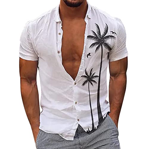 Generisch Hawaiihemd Herren 3D Funky Kurzarm Floral Blumenmuster Freizeit Strandhemd Hawaii-Print Strand-Hemd Kurzarm Knopfleiste Tropische Strandhemden Generisch Hawaiihemd Herren 3D Funky Kurzarm Floral Blumenmuster Freizeit Strandhemd Hawaii-Print Strand-Hemd Kurzarm Knopfleiste Tropische Strandhemden von Generisch