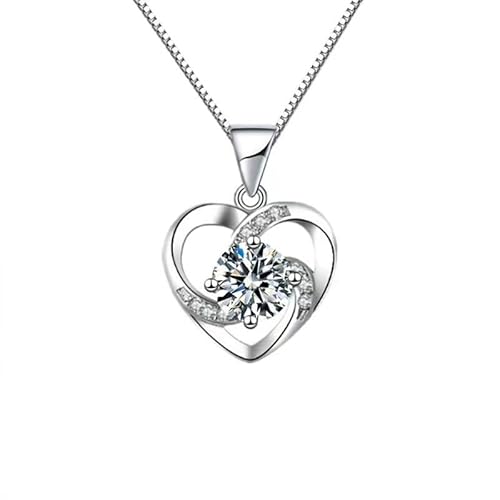 Generisch Heart-shaped large diamond necklace von Generisch