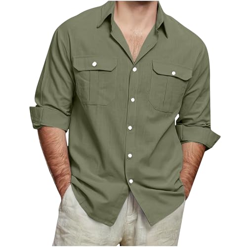 Generisch Hemd Herren Kurzarm Baumwolle Leinenhemd Sommer Freizeithemden Einfarbig Herrenhemden Modische Sommerhemd Stretch Button Down Hemden Männer Business Tshirts Freizeit Strandhemd Generisch Hemd Herren Kurzarm Baumwolle Leinenhemd Sommer Freizeithemden Einfarbig Herrenhemden Modische Sommerhemd Stretch Button Down Hemden Männer Business Tshirts Freizeit Strandhemd von Generisch