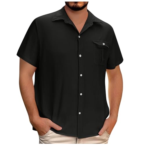 Generisch Hemd Herren Kurzarm Baumwolle Leinenhemd Sommer Freizeithemden Einfarbig Herrenhemden Modische Sommerhemd Stretch Button Down Hemden Männer Business Tshirts Freizeit Strandhemd Generisch Hemd Herren Kurzarm Baumwolle Leinenhemd Sommer Freizeithemden Einfarbig Herrenhemden Modische Sommerhemd Stretch Button Down Hemden Männer Business Tshirts Freizeit Strandhemd von Generisch