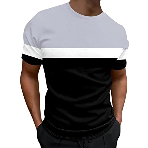Generisch Henley Shirt Herren Langarm Herrenmode Frühling und Herbst Casual Langarm Knopf einfarbig Langarm T-Shirt Top Vintage Pullover Herren Fitness Shirt Herren Gym Basic T-Shirt Herren Weiss von Generisch