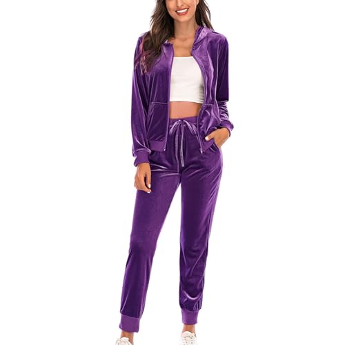 Generisch Herbst Winter Nachtwäsche Damen Hausanzug Kuschelig Damen Schlafanzug Set Frauen Baumwolle Zweiteilige Nachtwäsche Langarm Hausanzug Hausanzug Loungewear Damen Kurz Schlafanzug Mit Knopf von Generisch