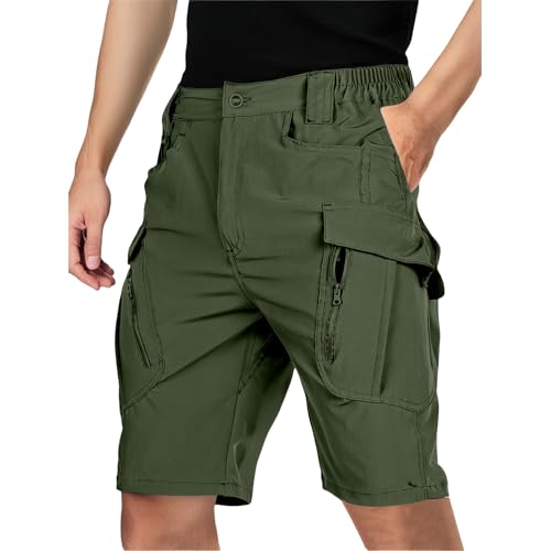 Generisch Herren 3/4 Cargo Shorts Leichte Wanderhose Atmungsaktiv Schnelltrocknen Cargo Bermuda Outdoorhose Sport Radhose Outdoor Sportshorts mit Multi Taschen Freizeithose Arbeitshose Sport Shorts Generisch Herren 3/4 Cargo Shorts Leichte Wanderhose Atmungsaktiv Schnelltrocknen Cargo Bermuda Outdoorhose Sport Radhose Outdoor Sportshorts mit Multi Taschen Freizeithose Arbeitshose Sport Shorts von Generisch