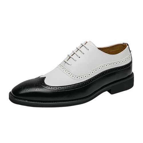 Generisch Herren Anzugschuhe Derby Schnürschuhe Business Schuhe Formale Moderne Klassische Schuhe MäNner Herrenschuhe Leder von Generisch