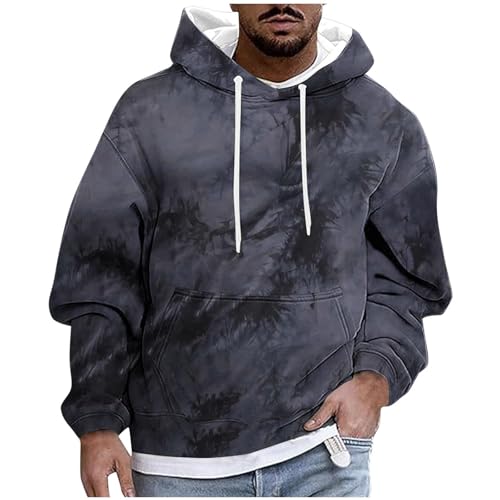 Generisch Herren Basic Kapuzenpullover Sweatjacke Pullover Hoodie Sweatshirt,Sweatshirts für Herrens,Herren-Sweatshirt,Bequem und weich von Generisch