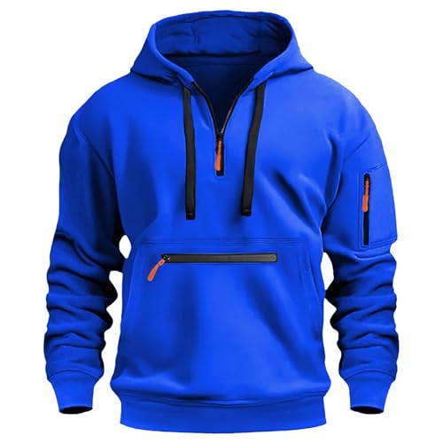 Generisch Herren Basic Kapuzenpullover Sweatjacke Pullover Hoodie Sweatshirt,Sweatshirts für Herrens,Herren Weste Mit Kapuze,Halloween von Generisch
