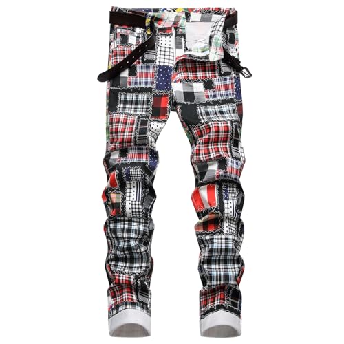 Generisch Herren Boot Cut De E COR CowboySchnitt Bootcut Jeans Basic Regular Fit Größe Länge 32 Schwarz Jeans Herren Regular Fit Stretch Weiss Slim Fit Jeans Herren von Generisch