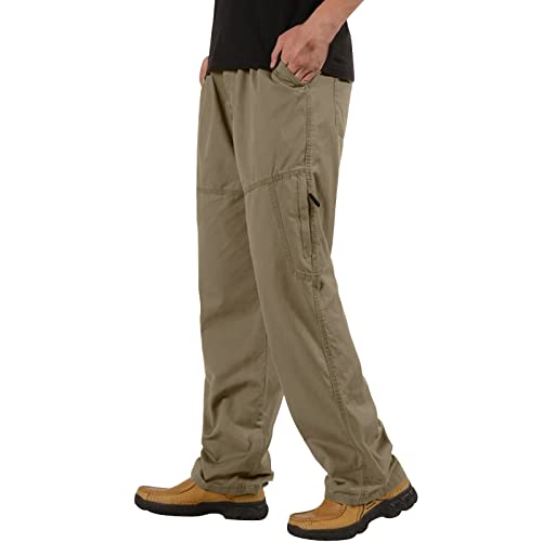 Generisch Herren Cargo Jeans Regular Slim Hose Freizeithose Wanderhose Autumn Stoffhose Arbeitshose mit Taschen Militär Cargo Hose Jogging Jeanshose Herren Hose Herren Stretch Slim Fit von Generisch