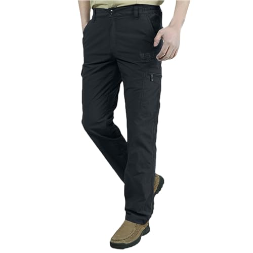 Generisch Herren Cargohose Arbeitshose Lang Jagdhose Steampunk Herren-Cargohosen Hose Freizeithose Arbeitskleidung Arbeitshosen Anglerhose Taktische Hosen Für Männer 2025 Kochhose Kilimanjaro Outdoor von Generisch