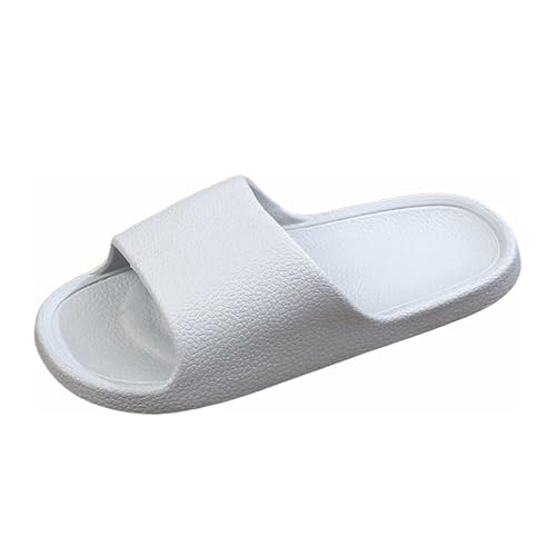 Generisch Herren-Hausschuhe aus Baumwolle für Paare, leicht, warm, mit Weihnachtsmotiv, Tiermotiv Transparente Damen Schuhe (Grey, 42) von Generisch