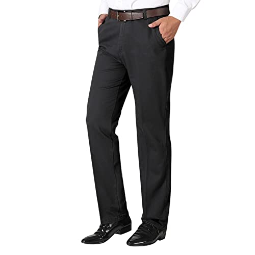 Generisch Herren Hosen Cargo modern elegant Bundfaltenhose Herren weites Bein Stoffhose Herren schwarz elegant Schlafanzughose männer lang rot kariert Herren Anzughose schwarz elegant von Generisch