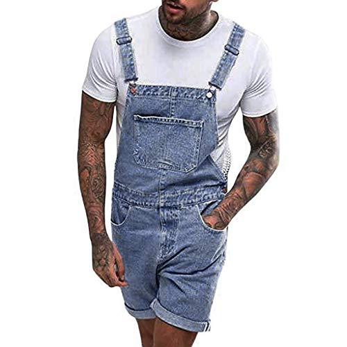 Generisch Herren Jeanslatzhose Arbeitshose Kurz Stretch Große Größen Jeansoveralls Sommer Outdoor Männer Sommerhose Regular Fit Cargohose Vintage Arbeitslatzhose-Jeanshose Denim-Overalls Latzhose Generisch Herren Jeanslatzhose Arbeitshose Kurz Stretch Große Größen Jeansoveralls Sommer Outdoor Männer Sommerhose Regular Fit Cargohose Vintage Arbeitslatzhose-Jeanshose Denim-Overalls Latzhose von Generisch