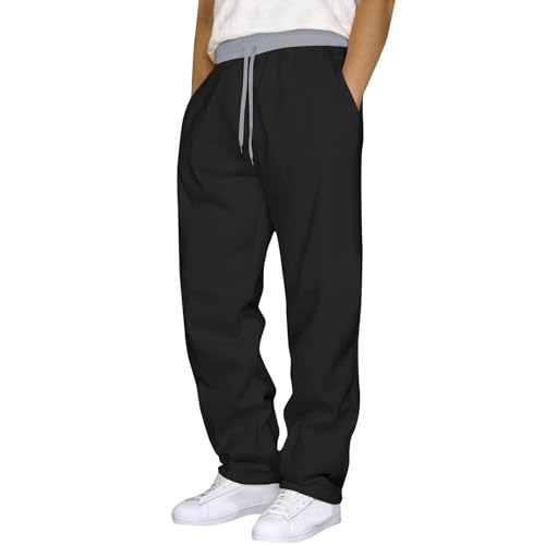 Generisch Herren Jogginghose Trainingshose Sporthose Fitness Jogg Style Hose Herren Freizeithose Hose Herren Stretch 34/30 von Generisch