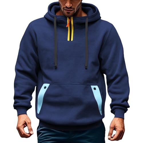 Generisch Herren Kapuzenpullover mit Reißverschluss Herren Sweatshirt mit Reißverschluss Multifunktionelle Tasche Sweatshirt mit Kapuze Jogging Pullover, S-3XL Generisch Herren Kapuzenpullover mit Reißverschluss Herren Sweatshirt mit Reißverschluss Multifunktionelle Tasche Sweatshirt mit Kapuze Jogging Pullover, S-3XL von Generisch