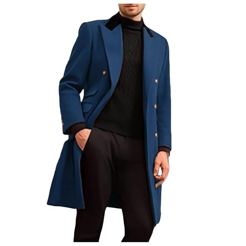 Generisch Herren Mantel Winter Freizeit Casual Trenchcoat Langarm Winterjacke Locker Übergangsjacke Windbreaker Wintermantel Wolle Kurzmantel Mittellang Slim Fit Für Business Wollmantel Generisch Herren Mantel Winter Freizeit Casual Trenchcoat Langarm Winterjacke Locker Übergangsjacke Windbreaker Wintermantel Wolle Kurzmantel Mittellang Slim Fit Für Business Wollmantel von Generisch
