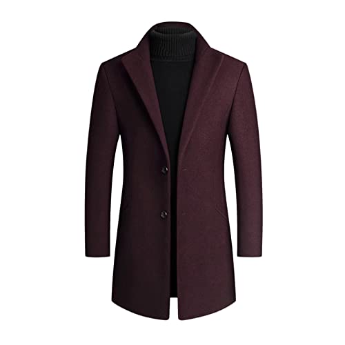 Generisch Herren Mantel Wintermantel Slim Fit Wollmantel Trenchcoat Herren Kurz Herren Jacke Winter Langer Daunenmantel Herren Knielang Generisch Herren Mantel Wintermantel Slim Fit Wollmantel Trenchcoat Herren Kurz Herren Jacke Winter Langer Daunenmantel Herren Knielang von Generisch