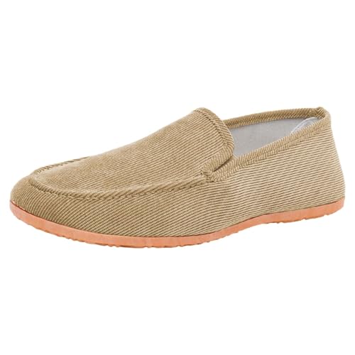 Generisch Herren Mokassins Segelschuhe Loafers Slipper Stoffschuhe Atmungsaktive Freizeitschuhe Ohne SchnüRsenkel Walkingschuhe Leichte Bequeme Fahrschuhe Slip On Stoffschuhe Modische Canvas Schuhe von Generisch