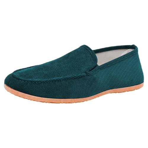Generisch Herren Mokassins Segelschuhe Loafers Slipper Stoffschuhe Atmungsaktive Freizeitschuhe Ohne Schnürsenkel Walkingschuhe Modische Canvas Schuhe Bequeme Fahrschuhe Slip On Stoffschuhe von Generisch