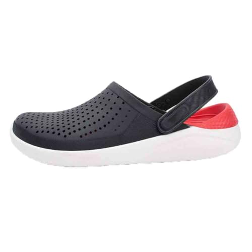 Generisch Herren Outdoor Cool Mop Dual Use Zehen Cap weicher Boden atmungsaktive Anti Rutsch Sport Strandsandalen (schwarz,44) von Generisch