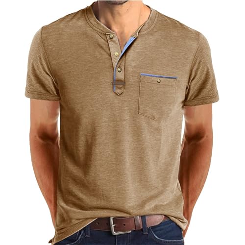 Generisch Herren Polo Shirts Mit Reißverschluss Klassisch Stretch Schmale Passform Freizeit- Und Arbeitskleidung Herren Poloshirt Kurzarm Herren Tshirt Set von Generisch