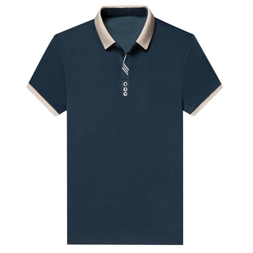 Generisch Herren Poloshirt Kurzarm Polo T-Shirt Freizeit Sommer Polohemd Sport Strandhemd Vintage Kragen Poloshirt Generisch Herren Poloshirt Kurzarm Polo T-Shirt Freizeit Sommer Polohemd Sport Strandhemd Vintage Kragen Poloshirt von Generisch