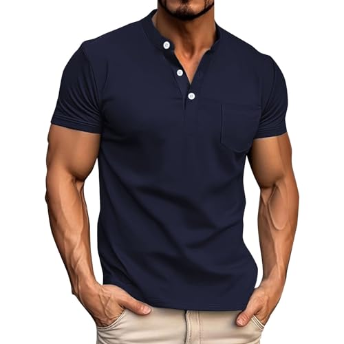 Generisch Herren Poloshirts Kurzarm Baumwolle Polo Shirts Männer Slim Fit Polohemd Golf Farbe Nähen T-Shirt M-3XL Herren Poloshirt Kurzarm Business Pullover Generisch Herren Poloshirts Kurzarm Baumwolle Polo Shirts Männer Slim Fit Polohemd Golf Farbe Nähen T-Shirt M-3XL Herren Poloshirt Kurzarm Business Pullover von Generisch