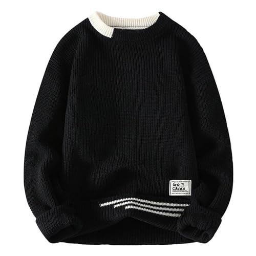 Generisch Herren Pullover Strickpullover Winterpullover Sweater Pulli Basic Langarmshirt Vintage Kaschmir Rollkragen Herbst Winter Thermo Herrenpullover Generisch Herren Pullover Strickpullover Winterpullover Sweater Pulli Basic Langarmshirt Vintage Kaschmir Rollkragen Herbst Winter Thermo Herrenpullover von Generisch