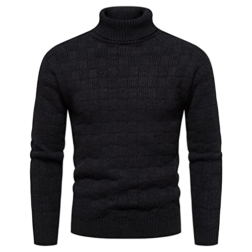 Generisch Herren Rollkragenpullover Pullover Winter Pullover Herren blau Nicki Pullover Herren Pullover Herren Rollkragen Pullover Strick Herren Warehouse Clearance Pullover Sale von Generisch