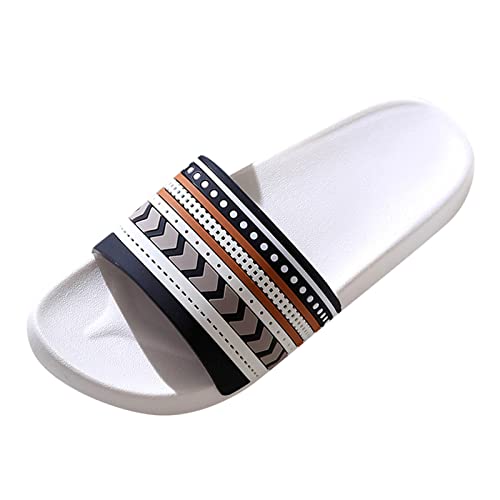 Generisch Herren Schuhe 720 Flacher Dicker Rutschfester Slip On Open Toe atmungsaktiv und bequem Business Schuhe Herren 43 (Dark Blue, 41) von Generisch