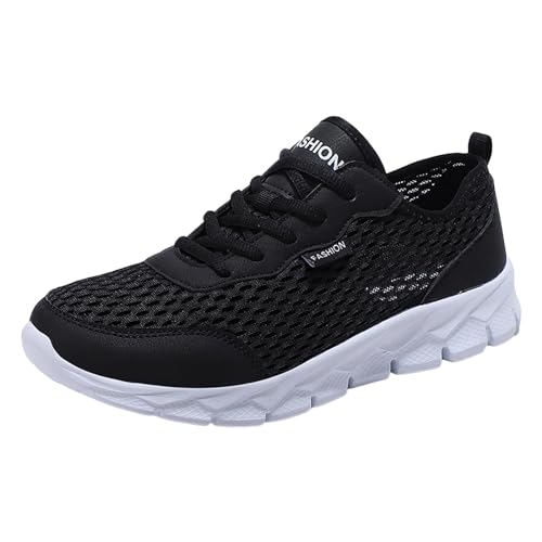 Generisch Herren Schuhe Leichte Turnschuhe Damen Leichte Turnschuhe Weiß Sommerschuhe Herren Memory Foam Fahrradschuhe Arbeitsschuhe Trekkingschuhe von Generisch
