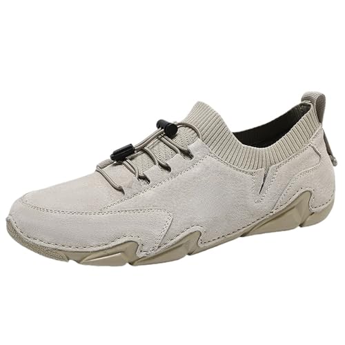 Generisch Herren Schuhe Sneakers Slip-On-Sicherheits Halbschuhe Weichen Bequem Sportschuhe Atmungsaktive Sockenschuhe Schwarz Freizeitschuhe Stilvoll Und Schön Turnschuhe Breite Füße Walkingschuhe von Generisch