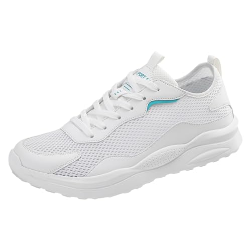 Generisch Herren Schuhe Sportschuhe Aus Leder Im Vintage-Stil – Atmungsaktiv Turnschuhe Sportlicher Sneaker Mit Memory Foam Trainingsschuhe Classic Vintage Shoes Laufschuhen Full Turnschuhen von Generisch