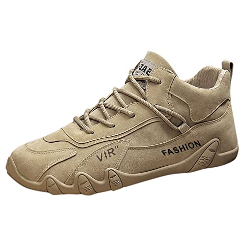 Generisch Herren Schuhe schwarz 45 Laufschuhe Herren 43 Arbeitsstiefel Herren leicht Laufschuhe Herren Herren Schuhe Sommer Hausschuhe mädchen A-Khaki 18.99 von Generisch