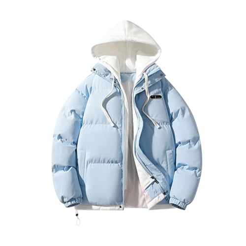 Generisch Herren Skijacke Atmungsaktiv Warm Gefüttert Winterjacke Parka Winterjacke Herren Regenjacke Herren Schwarz Xxl Wasserdichte Sportjacke Herren Winterjacke Herren Jack Bequem und weich von Generisch