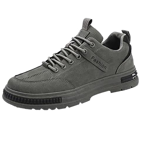 Generisch Herren Sneaker Business Schuhe Atmungsaktiv Schnürsenkel Walkingschuhe Fitness Turnschuhe Sportschuhe Freizeitschuhe Casual Moderne Breeze Sportschuhe von Generisch
