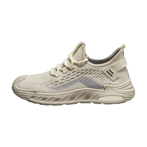 Generisch Herren Sommerschuhe Leicht 47 Sportschuhe Schwarz Weich Leicht Laufschuhe Große Größe Sneaker Lässige Bequeme Straßenlaufschuhe Mesh Freizeitschuhe Arch Support Medicus Schuhe Outdoorschuhe von Generisch