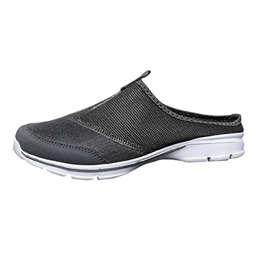 Generisch Herren Sportschuhe modisch einfach und einfarbig neues Muster flacher bequem und rutschfest groß Fahrrad Schuhe Herren (Dark Gray, 41) von Generisch