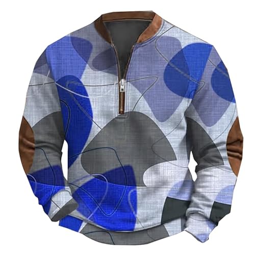 Generisch Herren Sweatshirt Raglan Sweat Langarm Crew Neck Basic College Sweatjacke Casual Colourblock Kapuzen-Sweatshirt Sweatjacke Herren Schwarz Ohne Kapuze Leichter Sommer Pullover Herren von Generisch