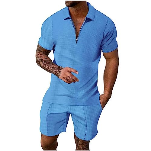 Generisch Herren Trainingsanzug Sommer Sportanzug 2 Teiliges Business Polo Hemd Set Kurzarm T-Shirts Kurze Hose Hawaii Set Herren Anzug Herren Kurz 48 Generisch Herren Trainingsanzug Sommer Sportanzug 2 Teiliges Business Polo Hemd Set Kurzarm T-Shirts Kurze Hose Hawaii Set Herren Anzug Herren Kurz 48 von Generisch