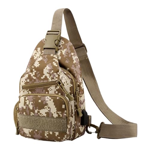 Generisch Herren Umhängetasche,Tragbare Reise Und Wander Brusttasche | Wasserdichte vielseitige Sport- und Outdoor-Tasche für täglichen Gebrauch Camping Wandern von Generisch