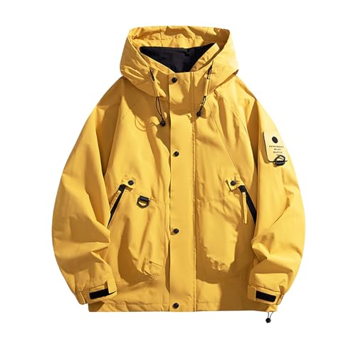 Generisch Herren Wanderjacke Wasserdich Outdoorjacke Robust StrapazierfäHig Regenjacke Anorak bequemes Funktionsjacke praktischen Softshelljacke mit Kapuze Multifunktional Kapuzenjacke Trekkingjacke Generisch Herren Wanderjacke Wasserdich Outdoorjacke Robust StrapazierfäHig Regenjacke Anorak bequemes Funktionsjacke praktischen Softshelljacke mit Kapuze Multifunktional Kapuzenjacke Trekkingjacke von Generisch